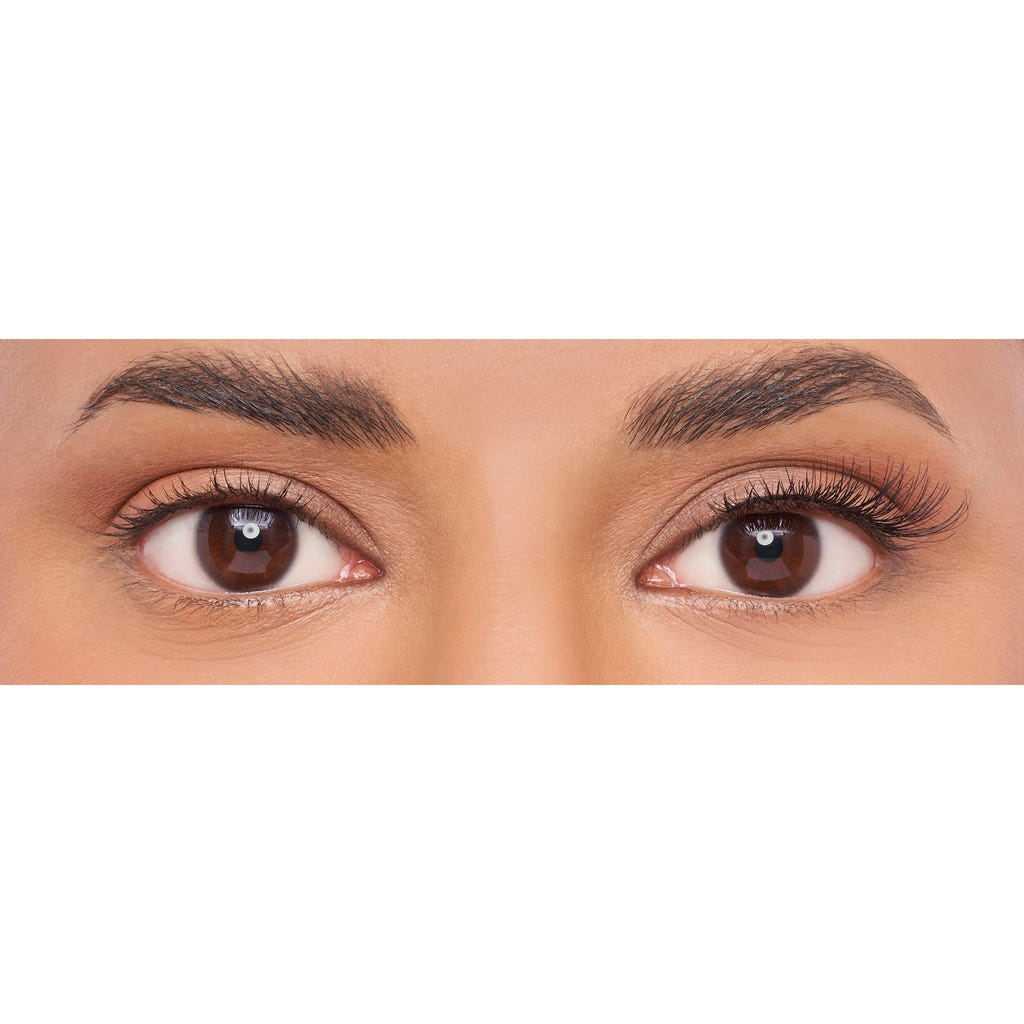 Salon System 3/4 Length 130 Wispy Volume Lashes (Model Shot)
