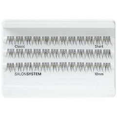 Salon System Cluster Lashes Classic Short (Tray Shot)
