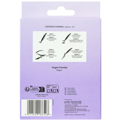 Salon System Cluster Lashes Luxe 3D Value Pack Medium (Back of Packaging)