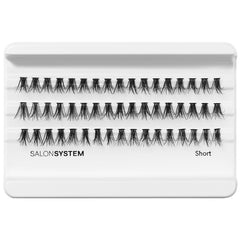 Salon System Individual Lashes Luxe 3D Short (Lash Tray Shot)