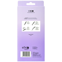 Salon System Individual Lashes SALON VALUE PACK Black Medium (Back)