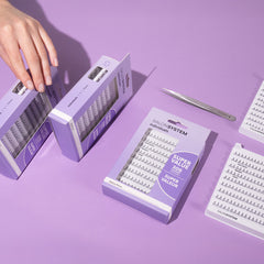 Salon System Individual Lashes SUPER VALUE Pack - Short (Lifestyle Shot 2)