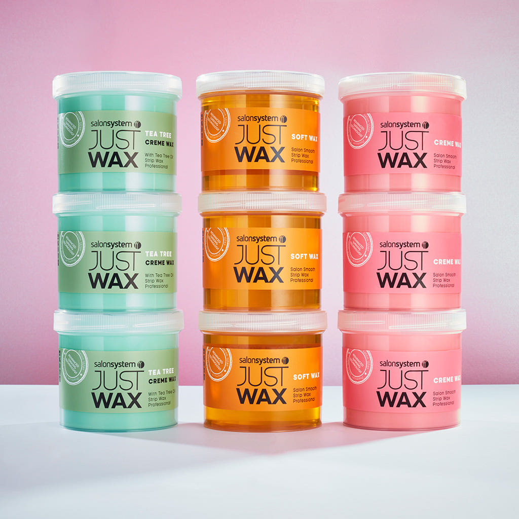 Salon System Just Wax Creme Wax Salon Value Pack (3x450g) - Lifestyle Shot