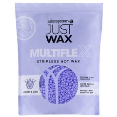 Salon System Just Wax Multiflex Stripless Hot Wax Tea Lavender & Aloe (700g)