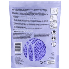 Salon System Just Wax Multiflex Stripless Hot Wax Tea Lavender & Aloe (700g) - Back