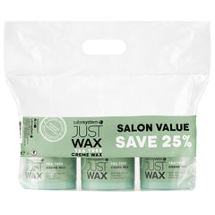 Salon System Just Wax Tea Tree Creme Wax Salon Value Pack (3x450g)