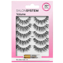 Salon System Naturalash Texture 109 Multipack (5 Pairs)
