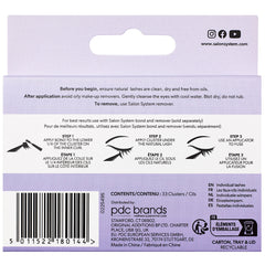 Salon System Underlash Lashes UL1 Classic Volume Medium (Back of Packaging)