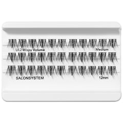 Salon System Underlash Lashes UL2 Wispy Volume Medium (Tray Shot)