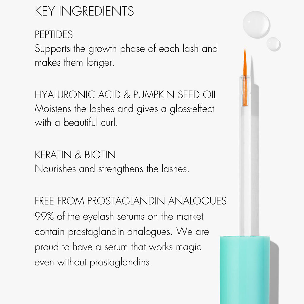 SWEED Pro Eyelash Growth Serum (Info - Key Ingredients)