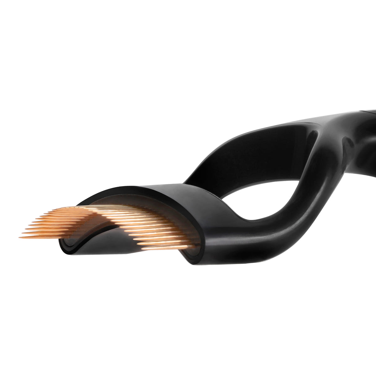 Tweezerman Almond Eyelash Comb (Close up)