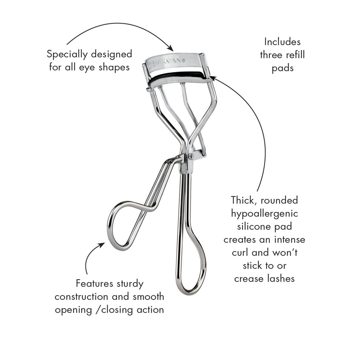 Tweezerman Classic Lash Curler (Infographic)