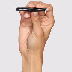 Tweezerman Mini Slant Tweezer Dusted Onyx (Model Shot 2)