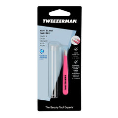 Tweezerman Mini Slant Tweezer Neon Pink (Packaging)