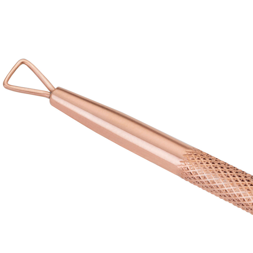 Tweezerman Rose Gold Manicure Set (Nail Pushy Close-Up)