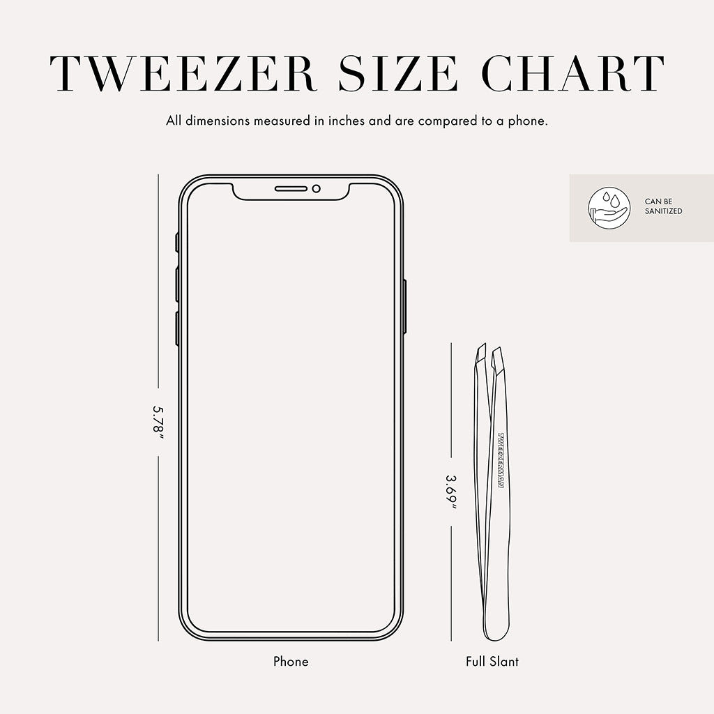 Tweezerman Slant Tweezer Pistachio (Info 1)