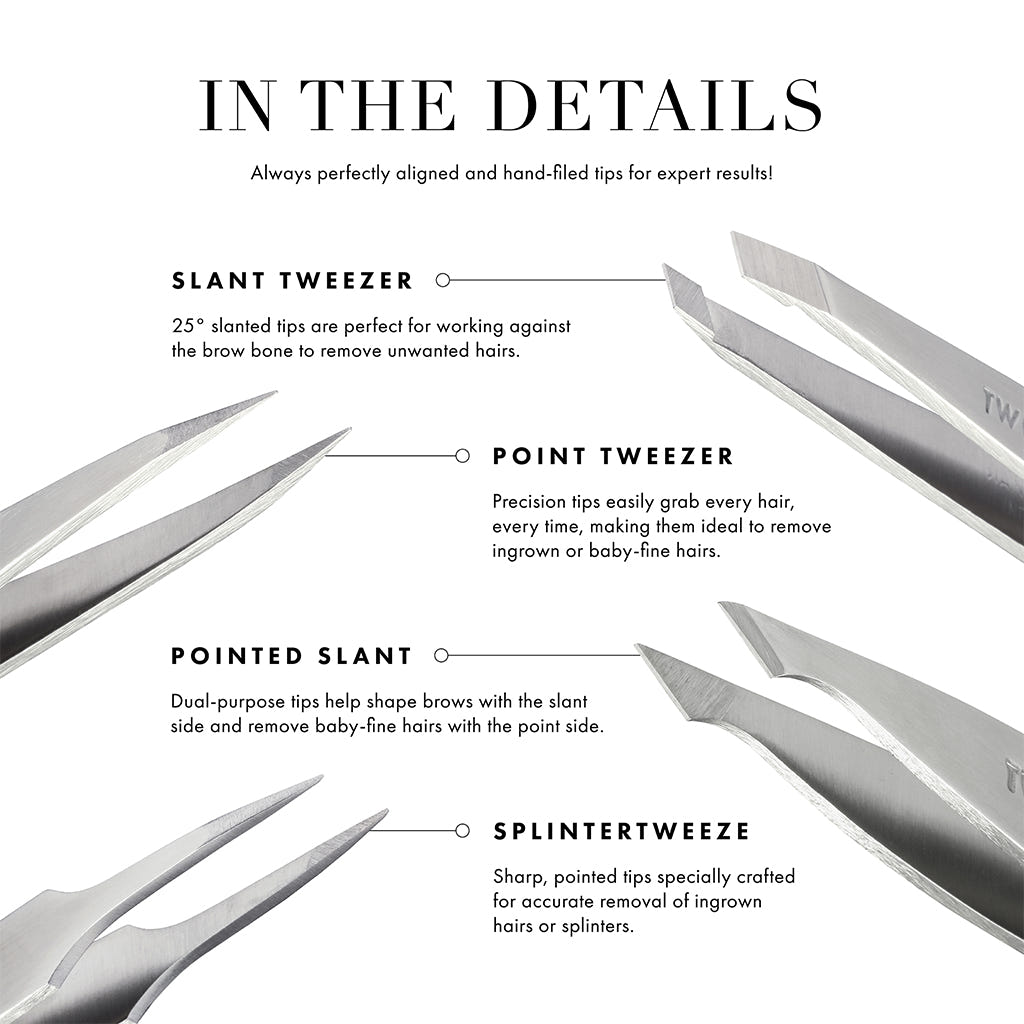 Tweezerman Slant Tweezer Pistachio (Info 2)