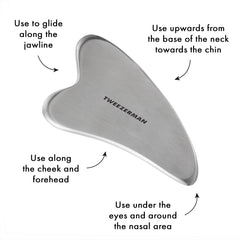Tweezerman Stainless Steel Gua Sha (Info 1)