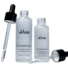 UKHAIR Hair Growth Serum - Bottle Comparison