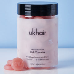 UKLASH UKHair OMG Hair Vitamins - Lifestyle Shot 1