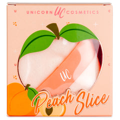 Unicorn Cosmetics - Peach Slice Powder Puff (Packaging Shot)