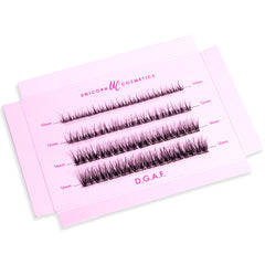 Unicorn Cosmetics Super Pre-Glued Party Lashes - D.G.A.F. (Tray Shot 1)