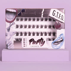 Unicorn Cosmetics Super Pre-Glued Party Lashes - G.T.F.O. (Lifestyle Shot)