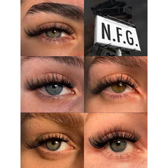 Unicorn Cosmetics Super Pre-Glued Party Lashes - N.F.G. (Model Shot 2)