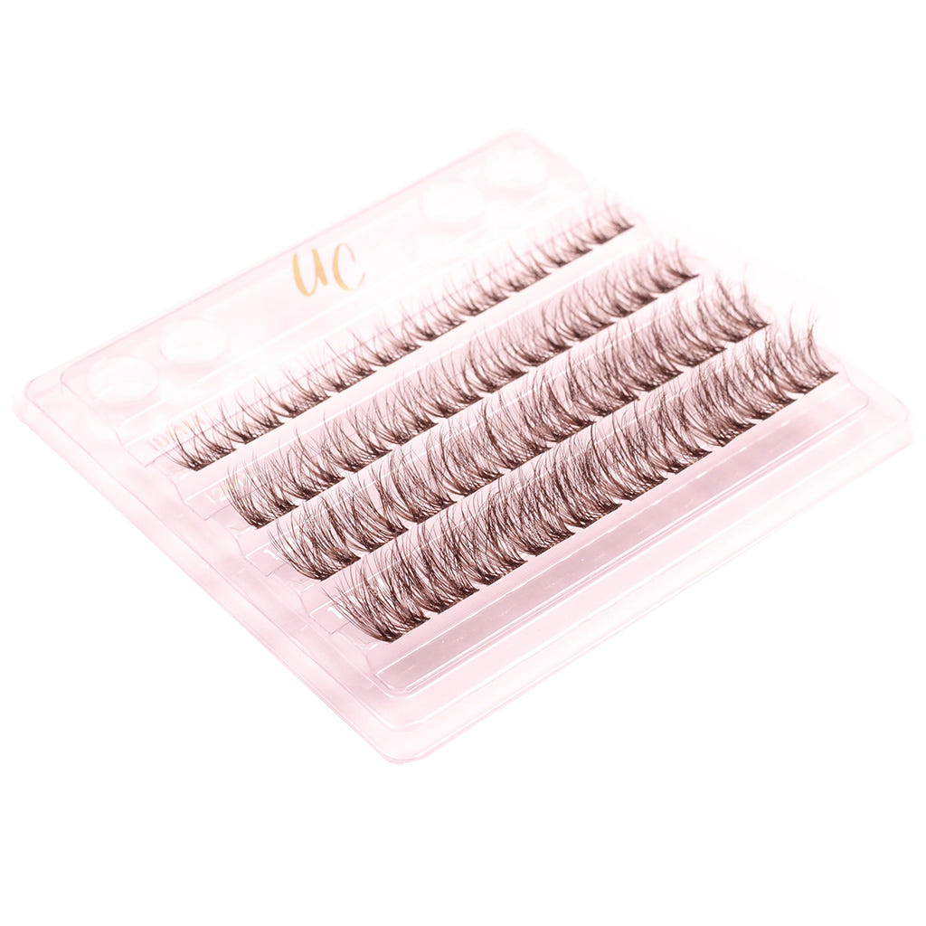 Unicorn Cosmetics UnBearlievable Cluster Lashes - Don't Give A Fluff Cocoa Ganache (Tray Shot)