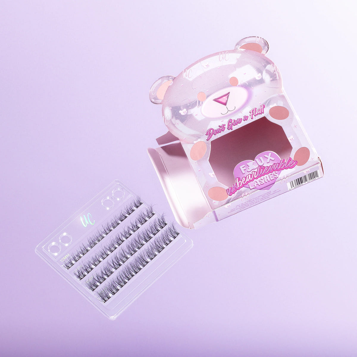 Unicorn Cosmetics UnBearlievable Cluster Lashes - Don't Give A Fluff (Lifestyle Shot)