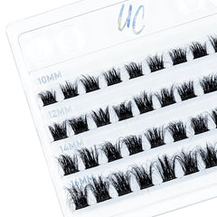 Unicorn Cosmetics UnBearlievable Cluster Lashes - No Fluffs Given (Tray Shot)