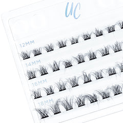 Unicorn Cosmetics UnBearlievable Cluster Lashes - What The Fluff (Tray Shot)