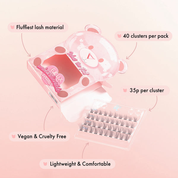 Unicorn Cosmetics UnBearlievable Cluster Lashes - What The Fluff ...