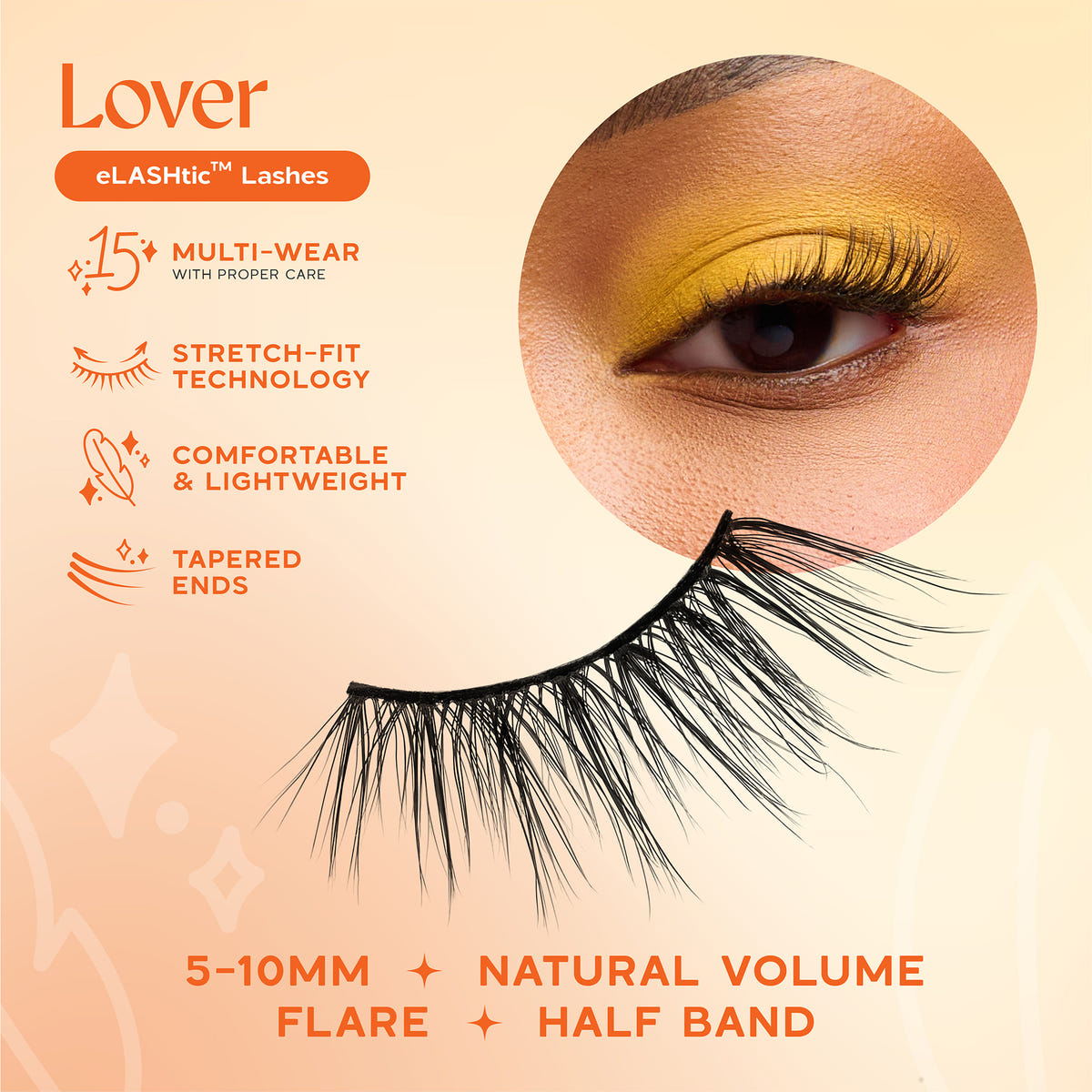 Velour eLASHtic Lashes - Lover (Information)