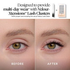 Velour Multi-Day Lash Bond Adhesive (10ml) - Before and After
