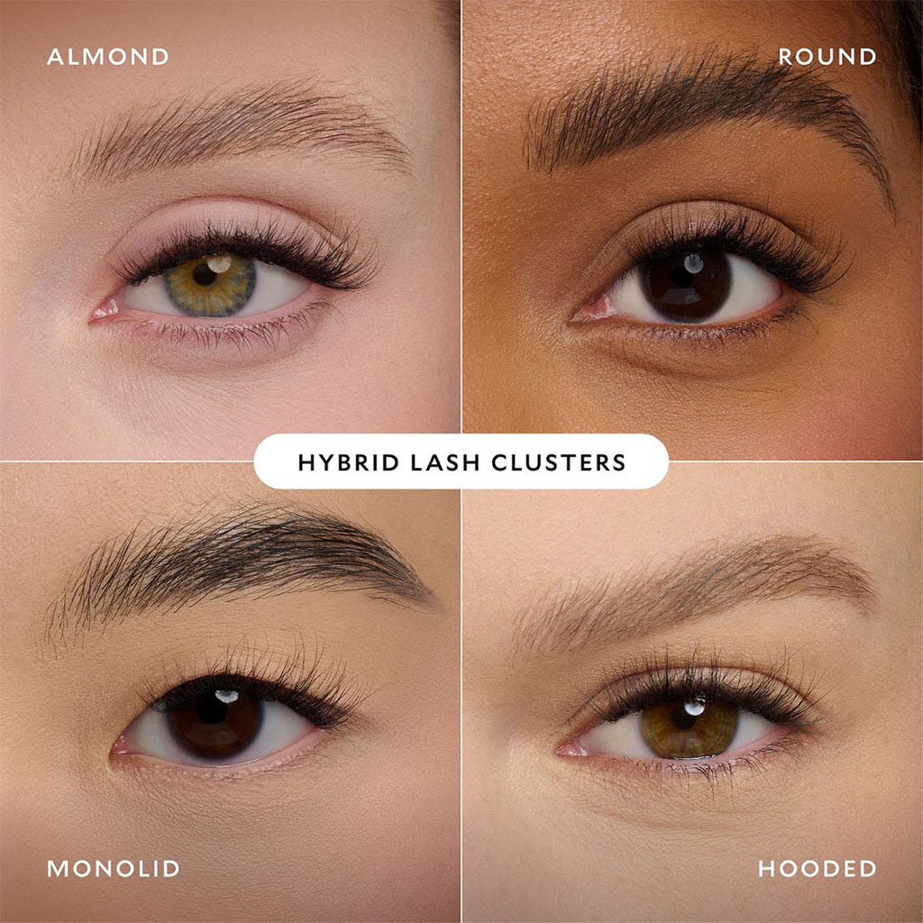 Velour Xtensions DIY Lash Extensions Starter Kit (Model Shot - Eye Shapes)