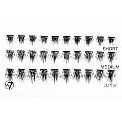 W7 Pre-Glued Individual Cluster Lashes (Lash Scan)