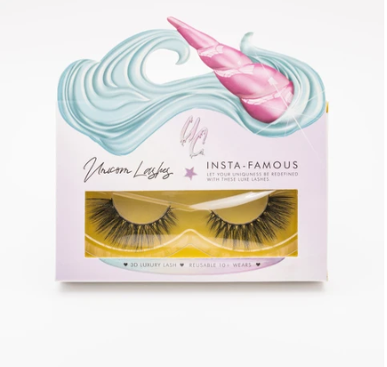 Unicorn lashes in style rebel smoke