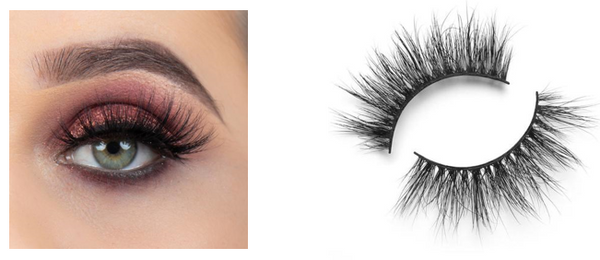 Lilly Lashes So Extra Miami Lash try on