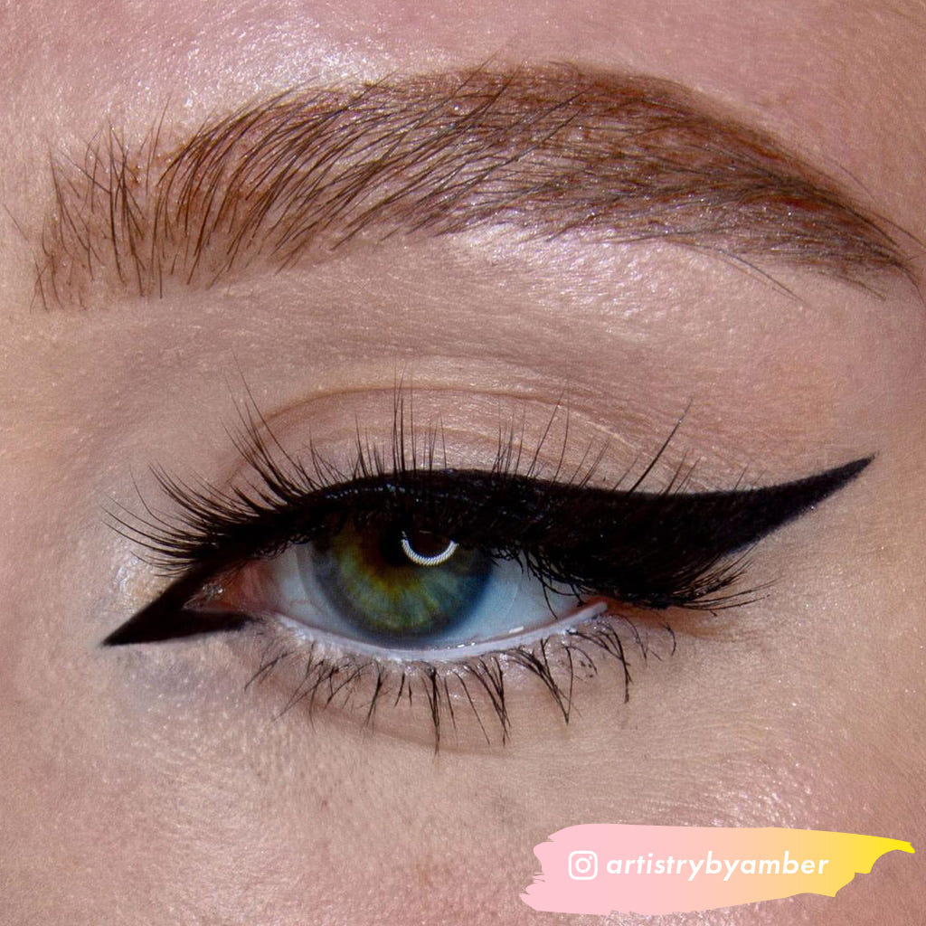 Ardell 3D Faux Mink Lashes Black 854 (Model Shot - artistrybyamber)