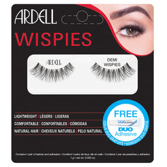 Ardell Demi Wispies Lashes Black (with DUO Glue)