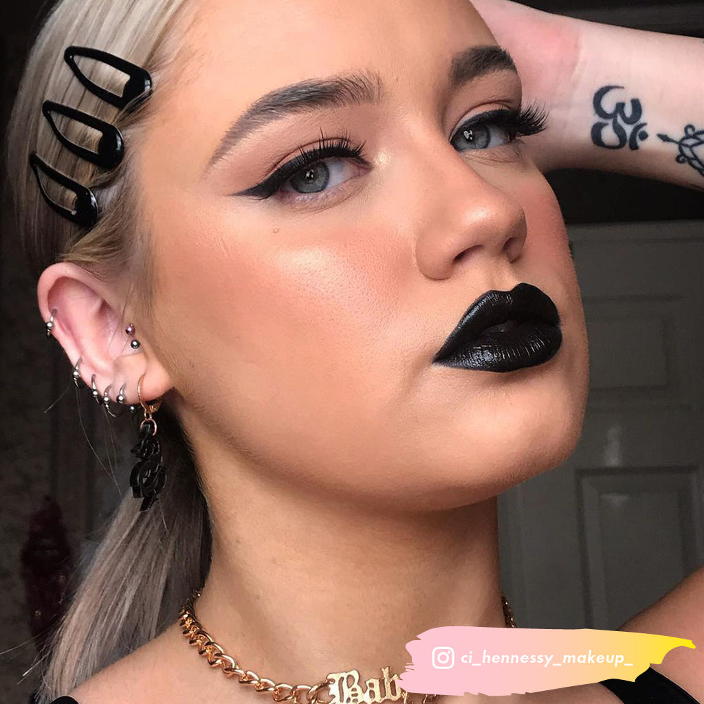 Ardell Faux Mink Lashes Black 810 (Model Shot - ci_hennessy_makeup_)
