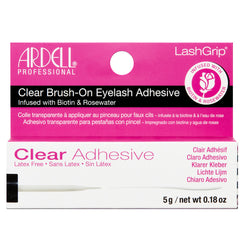 Ardell Lash Grip Clear Brush-on Lash Adhesive Infused with Biotin and Rosewater (5g)