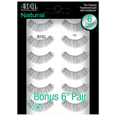 Ardell Lashes 105 Multipack (6 Pairs)