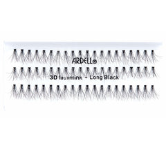 Ardell Lashes 3D Faux Mink Individuals - Long Black (Tray Shot)