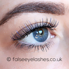 Ardell Color Impact Lashes 110 Blue (Model Shot 2)