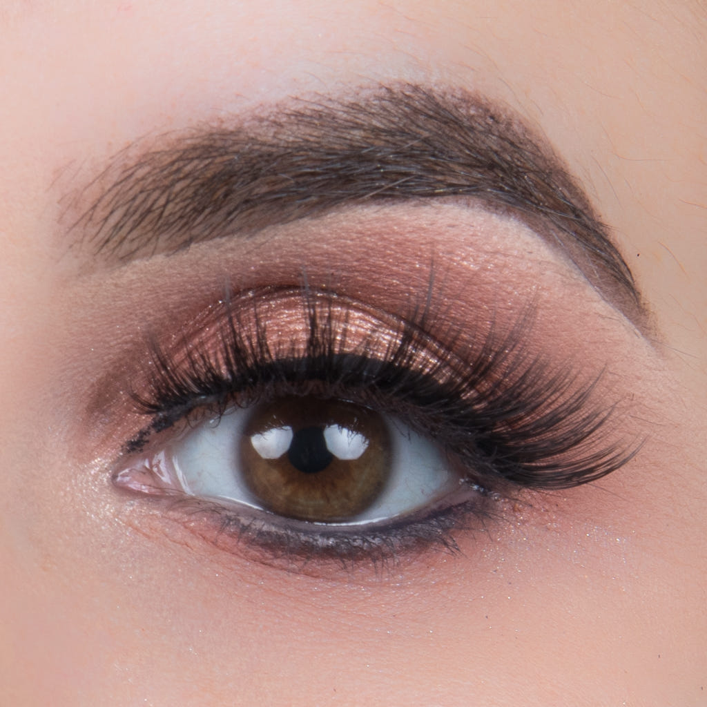 Ardell 3D Faux Mink Lashes Black 854 (Model Shot)