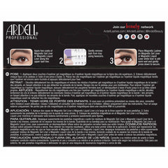 Ardell Lashes Magnetic Individuals - Medium (Back of Packaging)