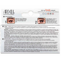 Ardell Magnetic Lashes 3D Faux Mink 858 (Back of Packaging)