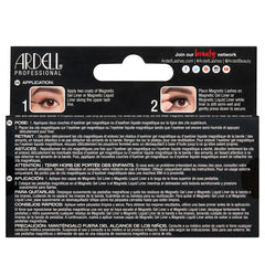Ardell Magnetic Lashes Faux Mink 817 (Back of Packaging)